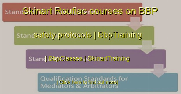 Skinart Roufiac courses on BBP safety protocols | BbpTraining | BbpClasses | SkinartTraining-France